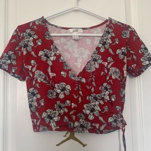 Floral Crop Top